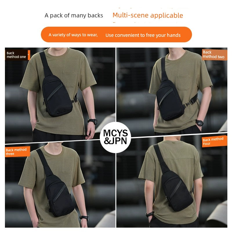 Men New Arrival Summer Trendy Brand Crossbody Bag