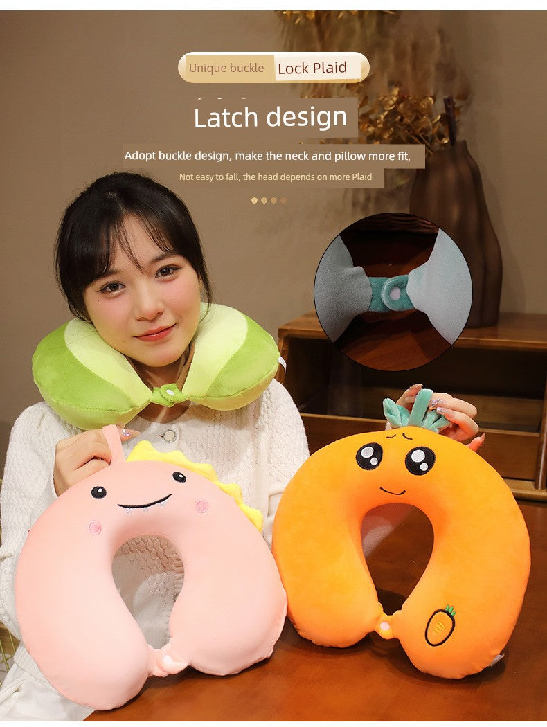 Memory Foam Neck Office Nap U-Shape Pillow