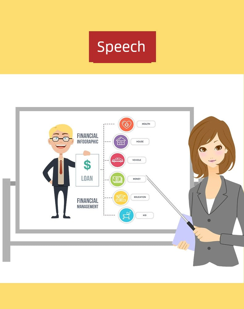 Touchscreen Stylus Electric Blackboard Multimedia Pointer for Class