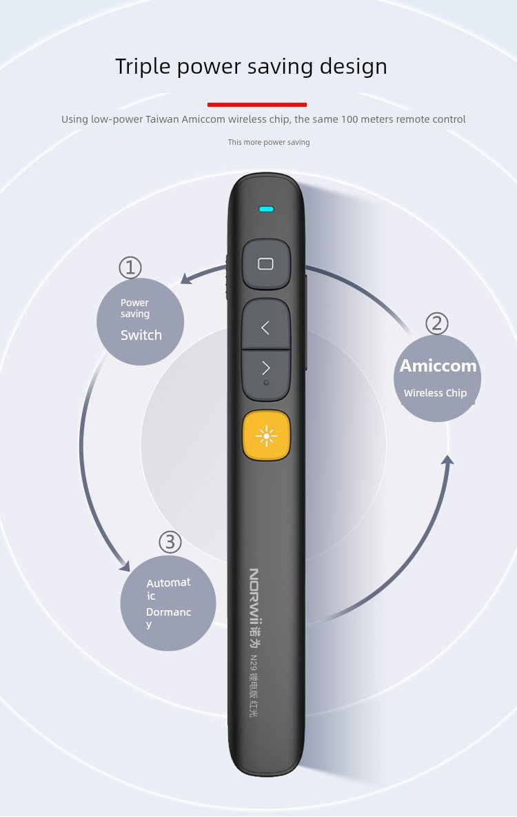 Ppt Laser Pointer with Remote Control Multimedia Teaching All-in-One Machine Laser