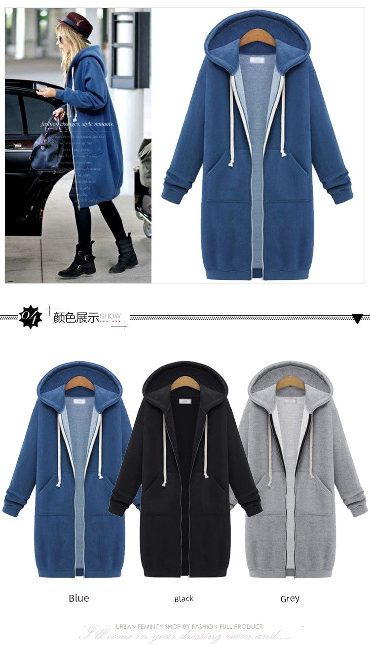European Station Amazon Mid Length Long Length Oversize Women's Clothing
