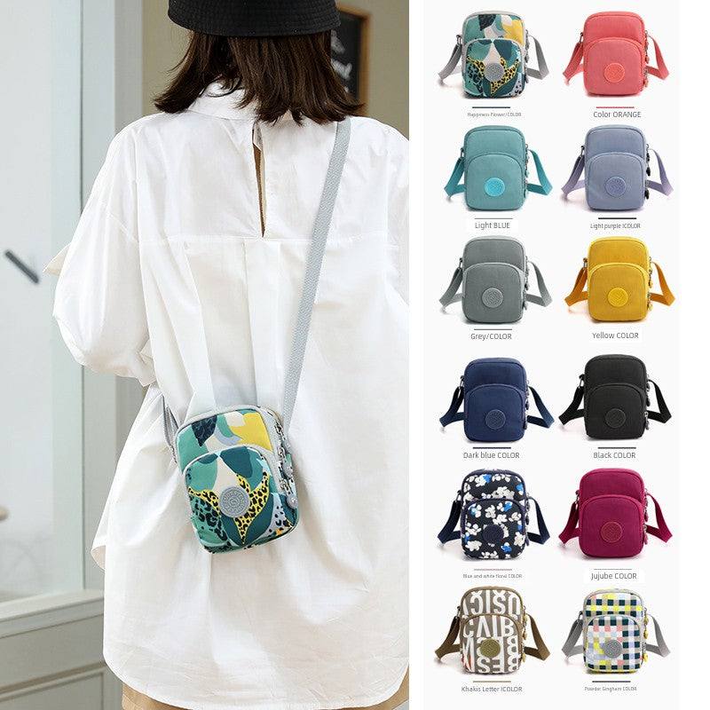 Mini All-Match Vertical One Shoulder Key Mobile Phone Bag