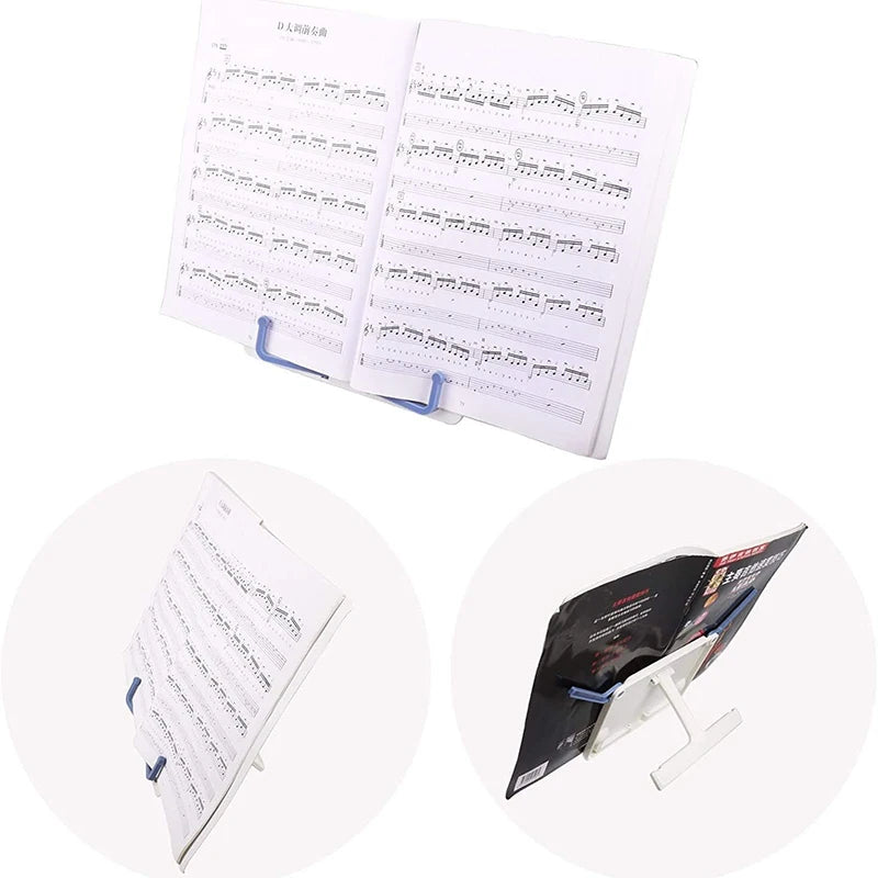 Mini Desktop Book Stand Portable Folding ABS Desktop Storage Adjustable Office Home Supplies Improving Reading Posture TMZ