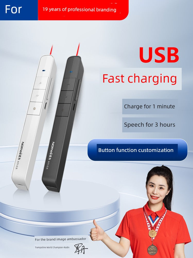 Projection Laser Pointer with Remote Control