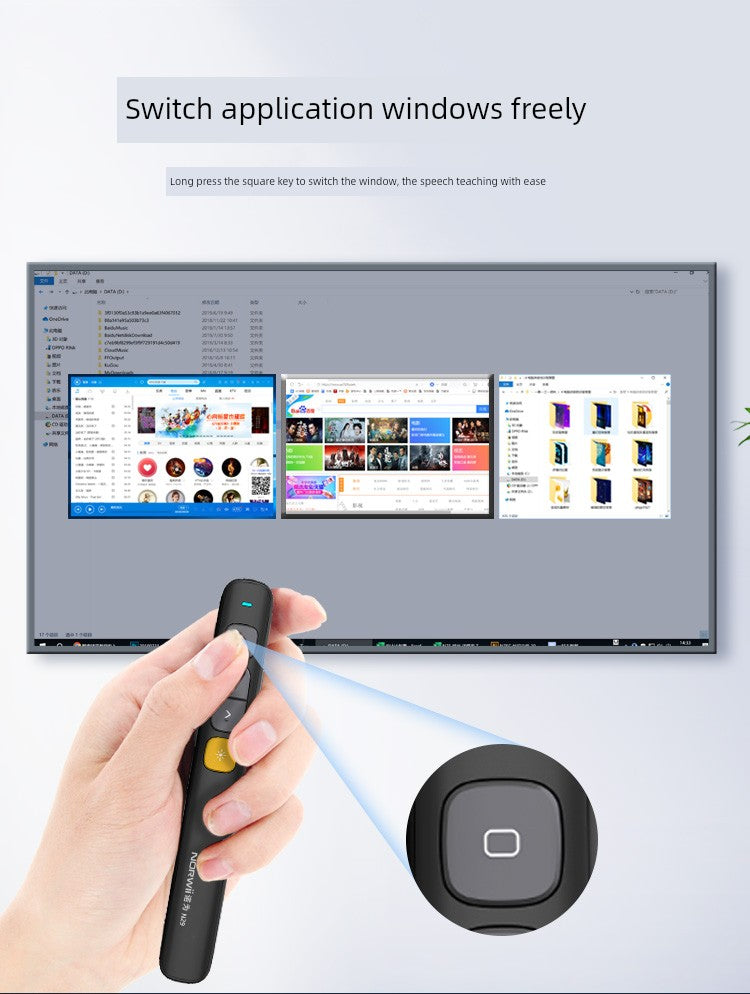 Ppt Laser Pointer with Remote Control Multimedia Teaching All-in-One Machine Laser