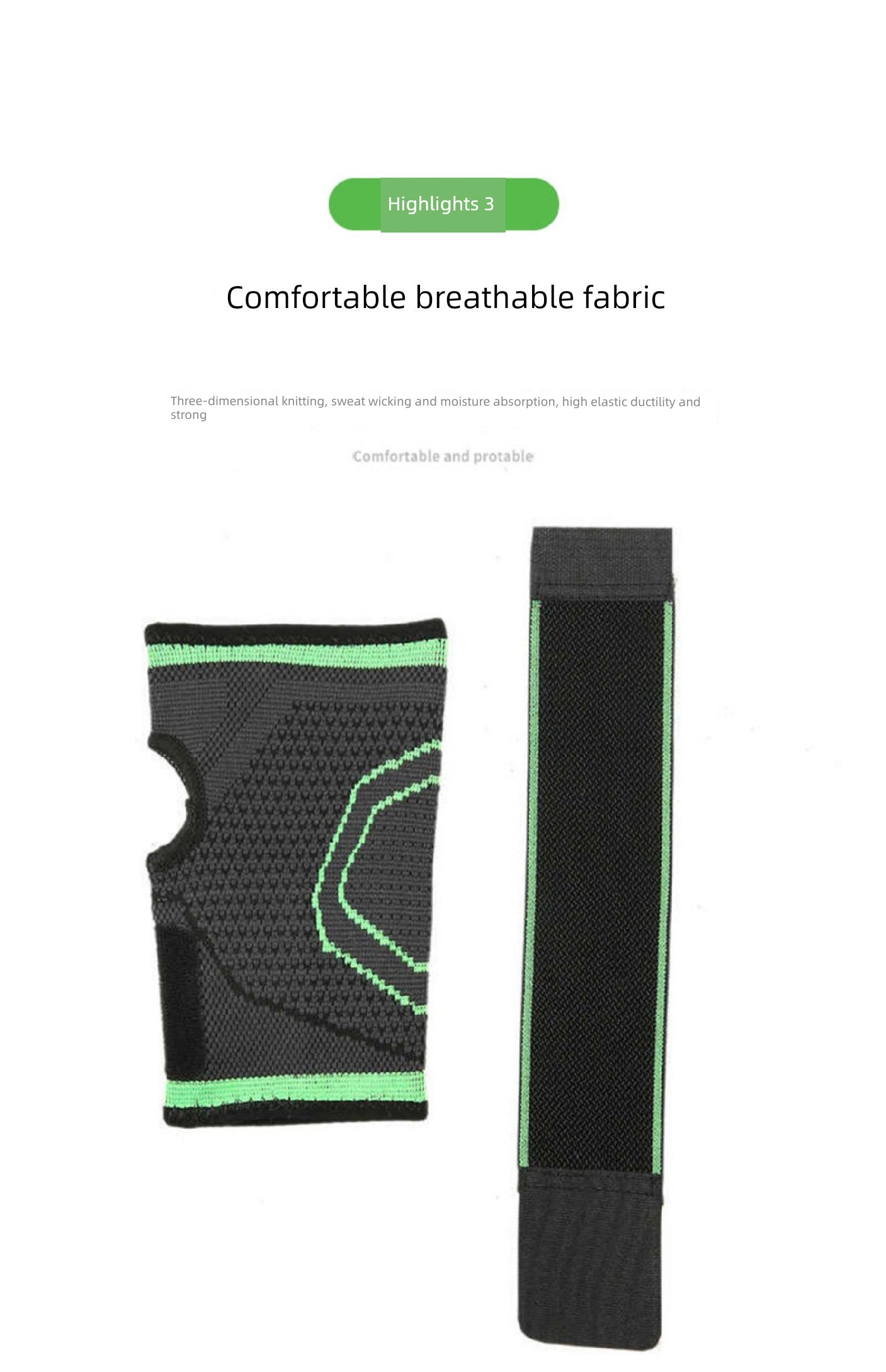 Winding Pressure Hand Protector Men and Women Fixed Sports Bandage