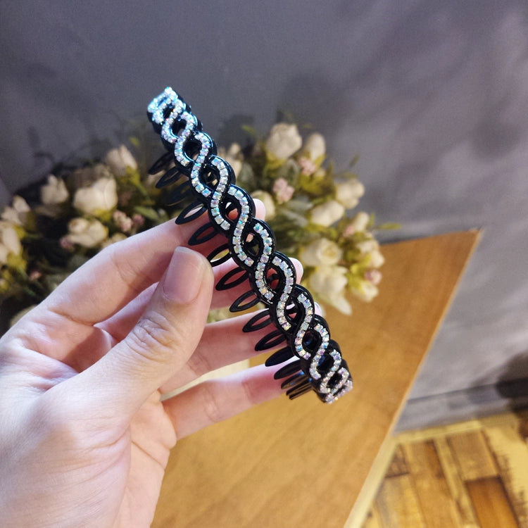 All-Match Apply a Facial Mask Toothed Head Lady Temperament Barrettes