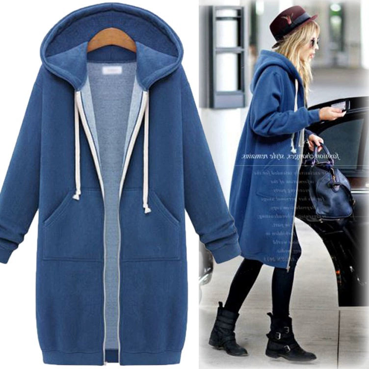 European Station Amazon Mid Length Long Length Oversize Women's Clothing