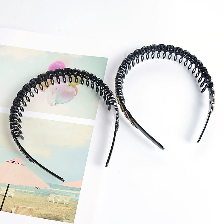 All-Match Apply a Facial Mask Toothed Head Lady Temperament Barrettes