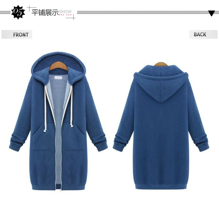 European Station Amazon Mid Length Long Length Oversize Women's Clothing