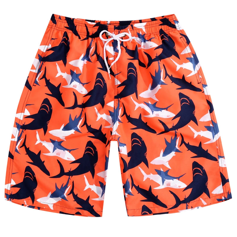 Knee Length plus Size Seaside Vacation Couple Wear Beach Pants
