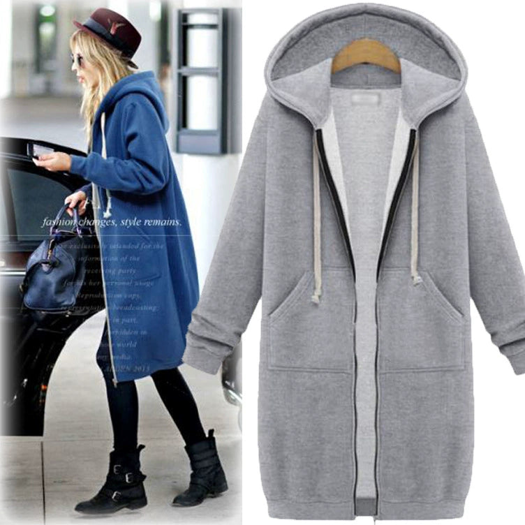European Station Amazon Mid Length Long Length Oversize Women's Clothing
