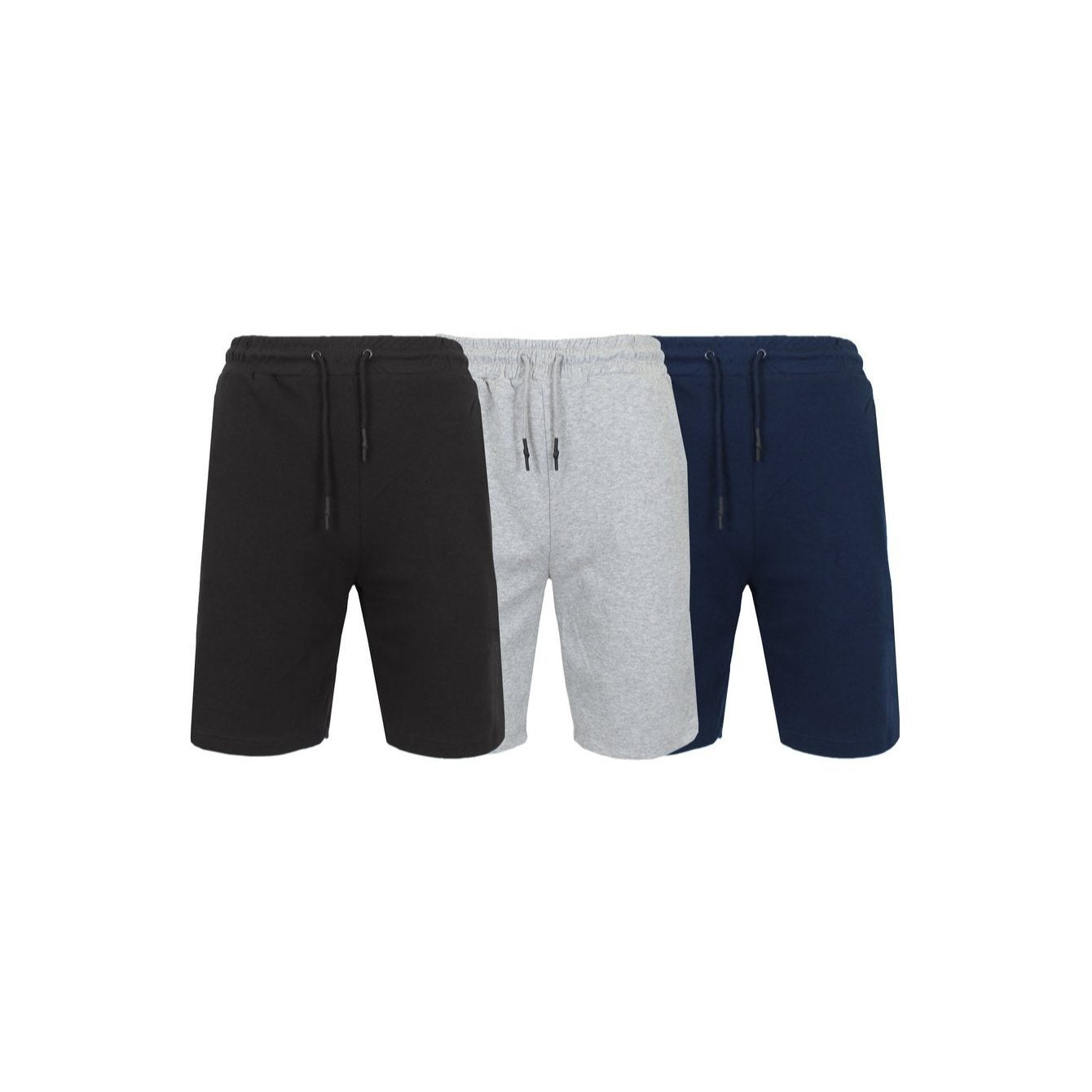 3-Pack Men's Tech Fleece Jogger Lounge Sweat Shorts (Sizes, S-2XL)
