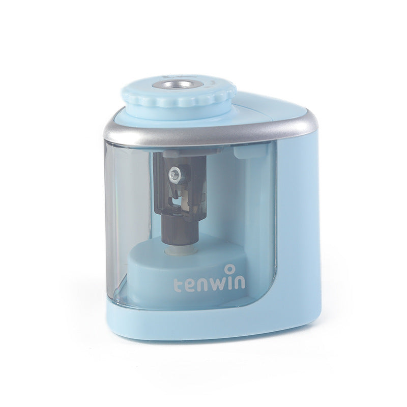 1pc Fast Sharpening Electric Pencil Sharpener-Portable & Safe Design-Efficient for 6-8mm Pencils-Perfect for Students & Office