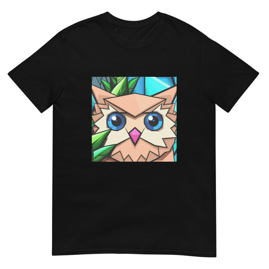 Super Cute Owl Artwork T-Shirt
