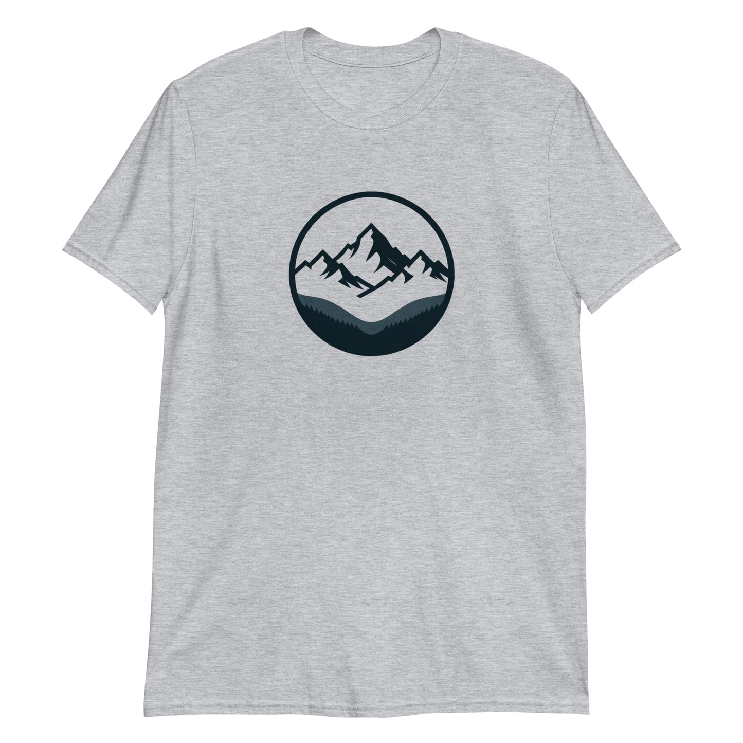 Mountain Printed Short-Sleeve Unisex T-Shirt