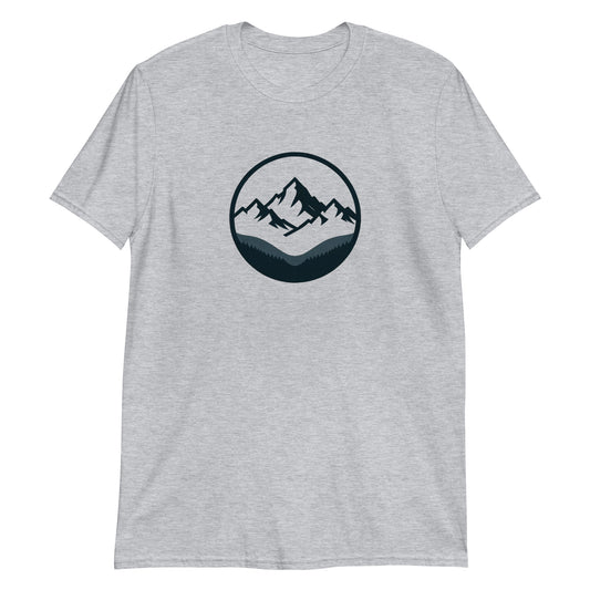 Mountain Printed Short-Sleeve Unisex T-Shirt
