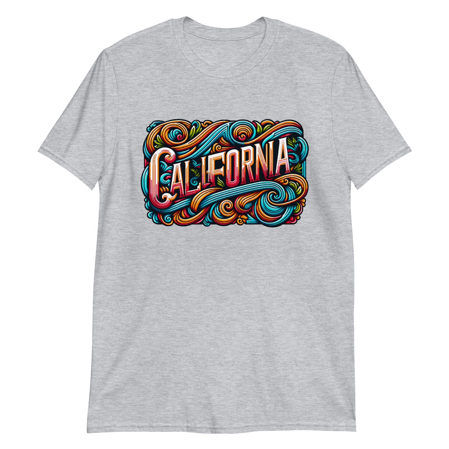 California Short-Sleeve Unisex T-Shirt