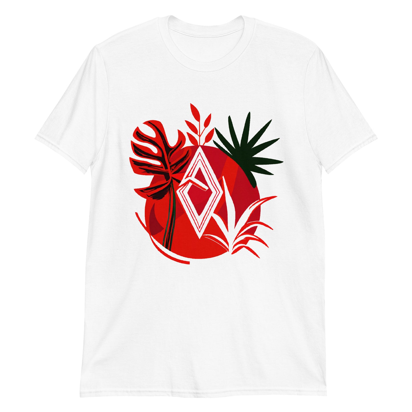 Geometric Short-Sleeve Unisex T-Shirt