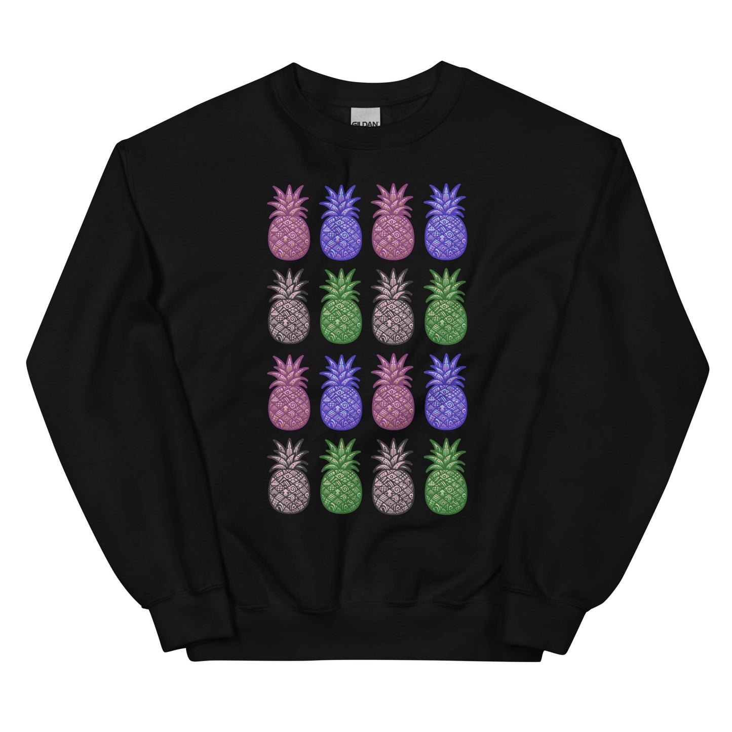 Neon Pineapples Unisex Sweatshirt