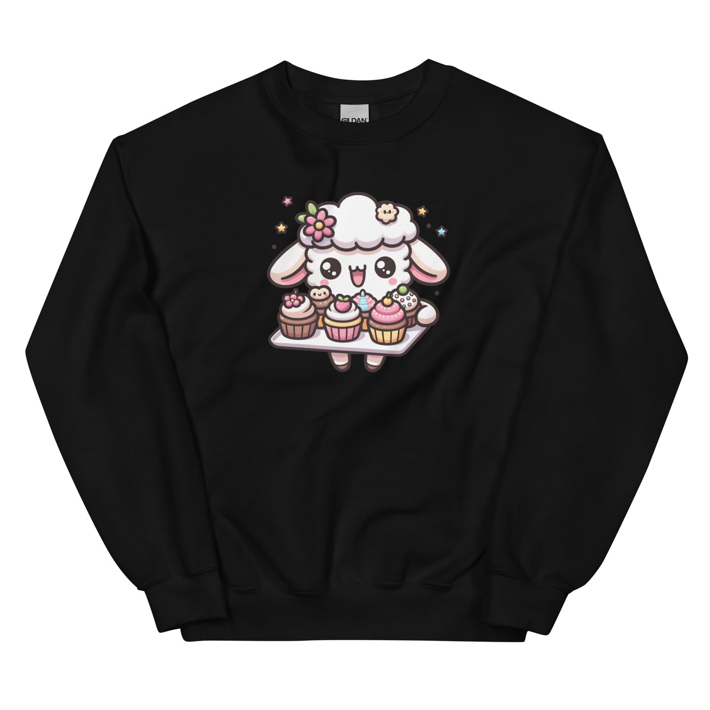 Sheep Cupcakes Unisex Sweatshirt