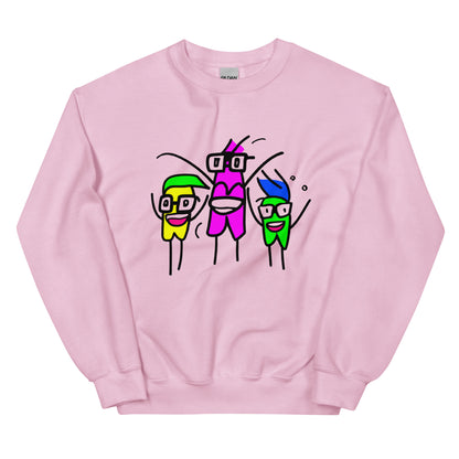 Cool Cartoon Characters Unisex Sweatshirt