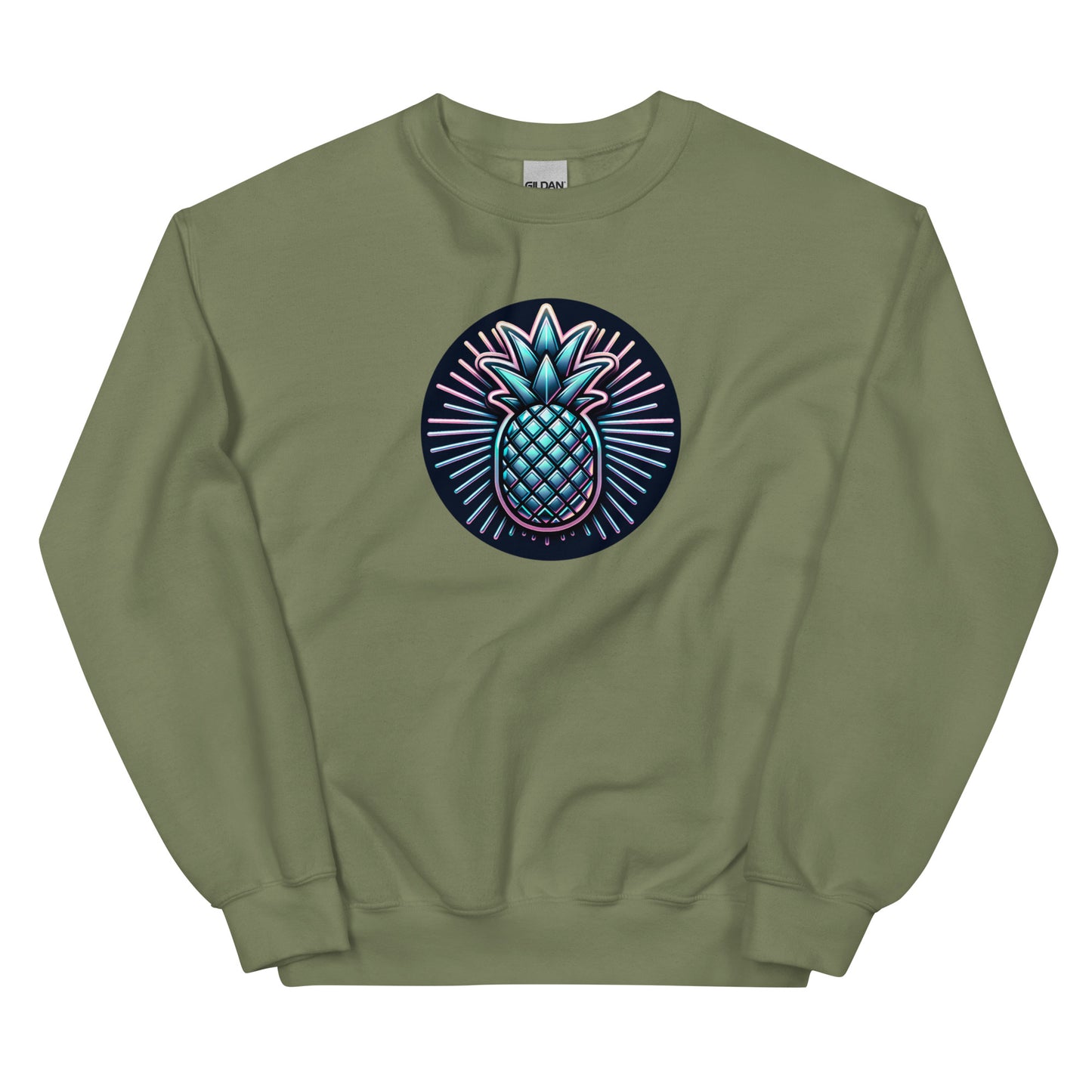 Shopijo’s Cool Graphic Pineapples Unisex Sweatshirt