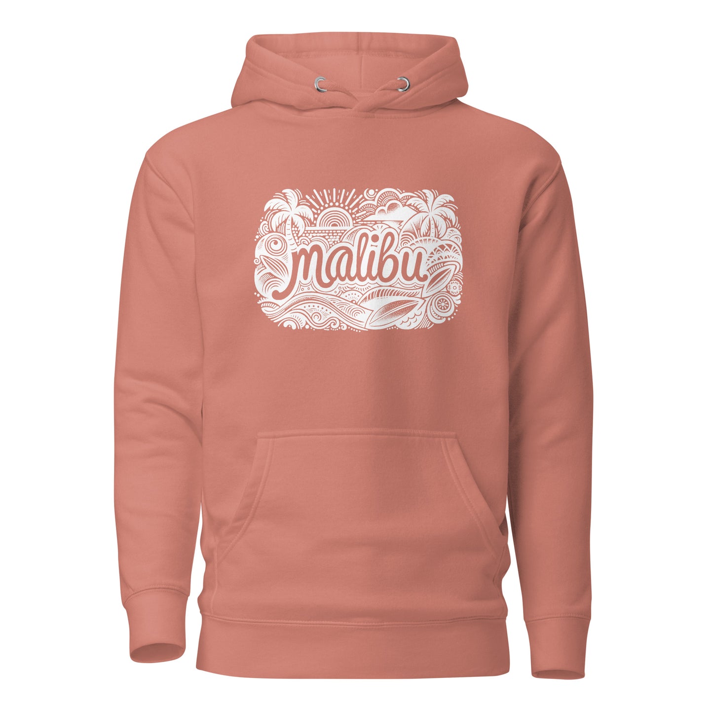 Malibu Beach Unisex Hoodie Sweatshirt