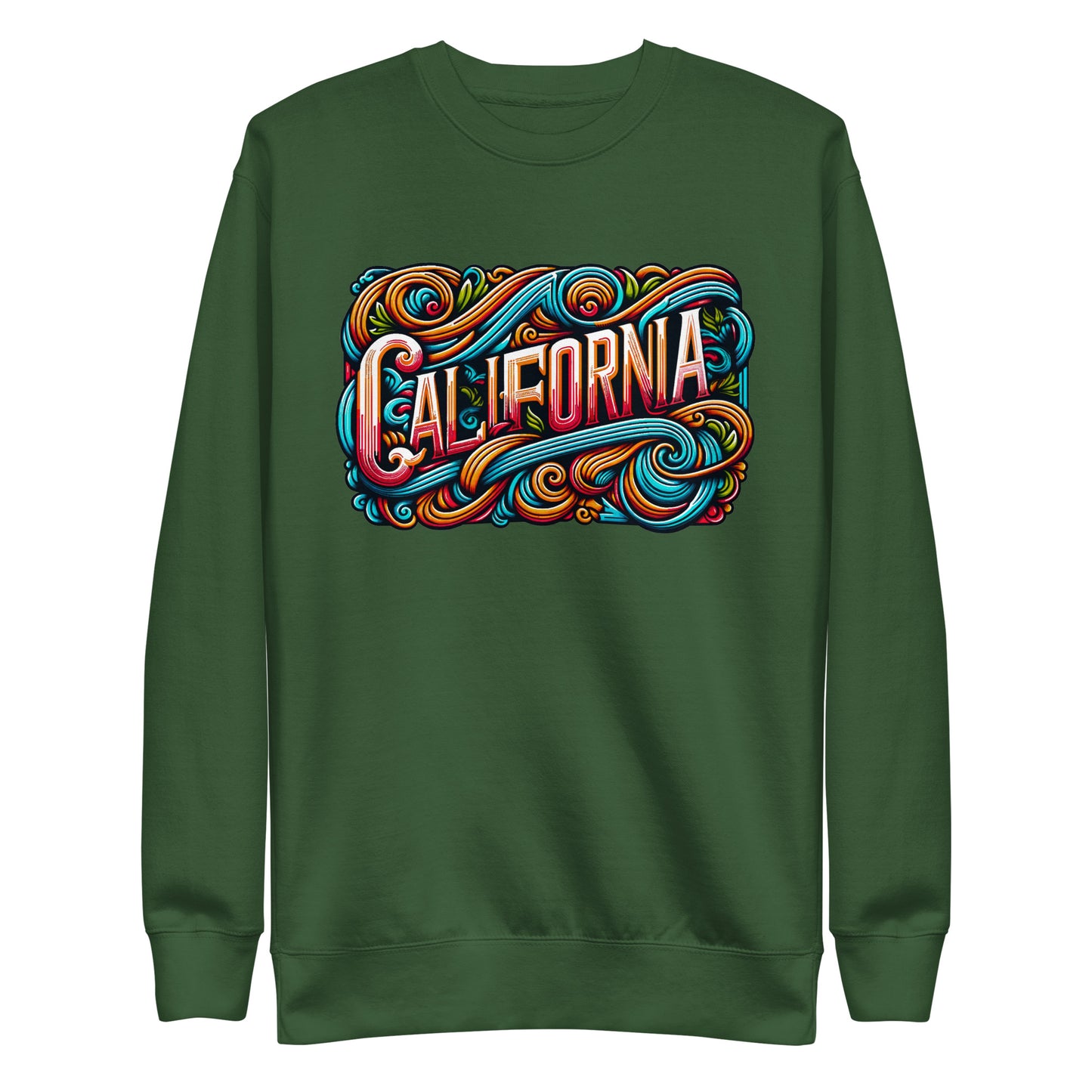 Vibrant California Unisex Premium Sweatshirt