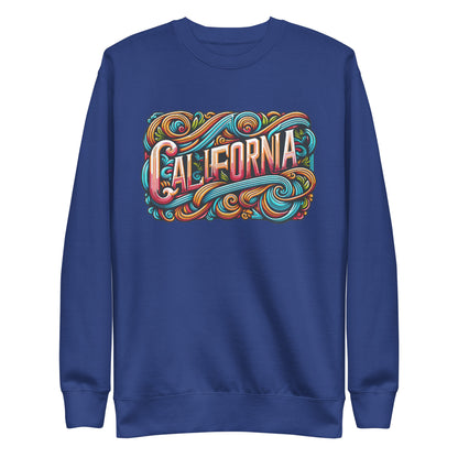 Vibrant California Unisex Premium Sweatshirt
