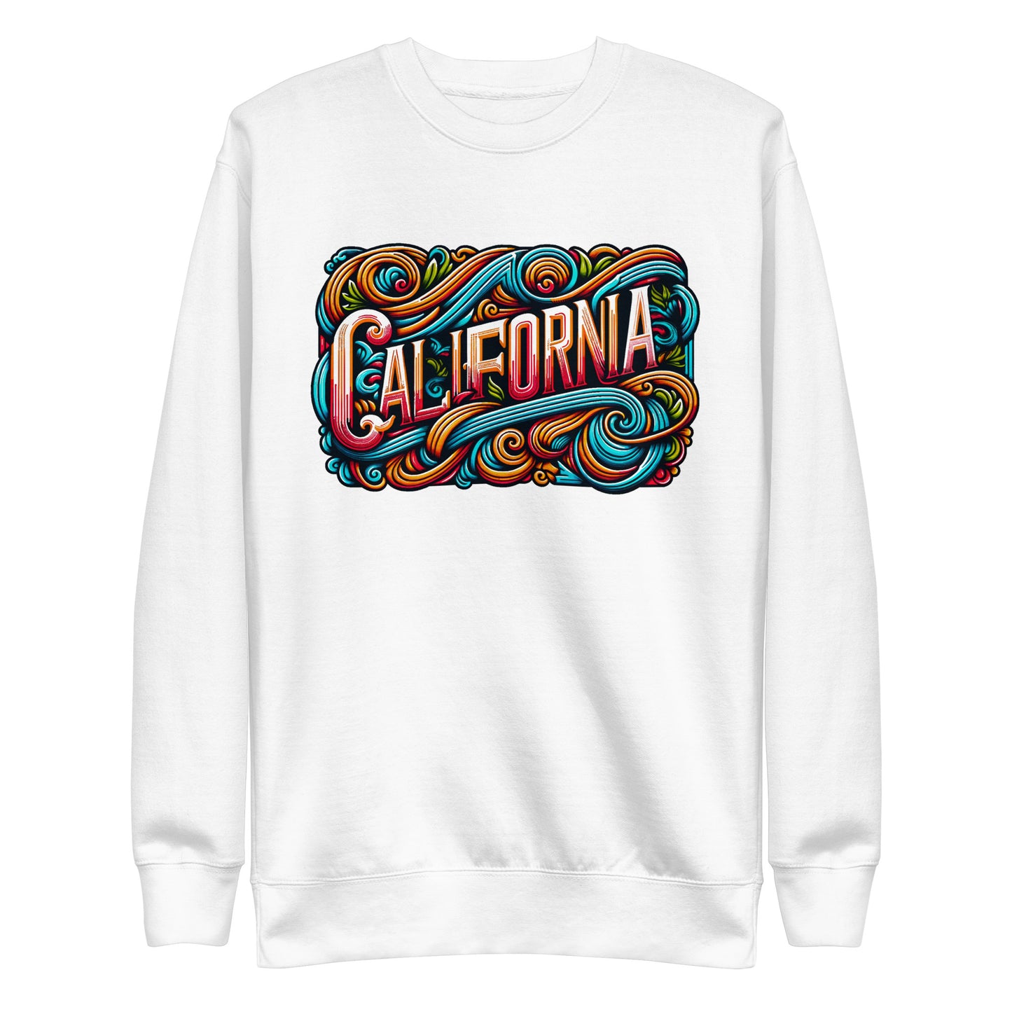 Vibrant California Unisex Premium Sweatshirt