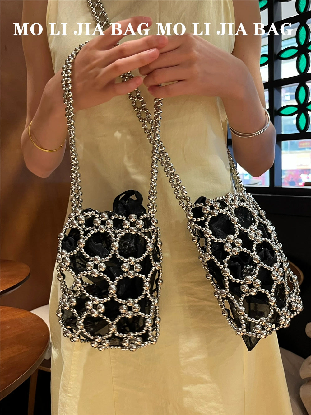 Retro 2023 New Vintage Beaded Handbag