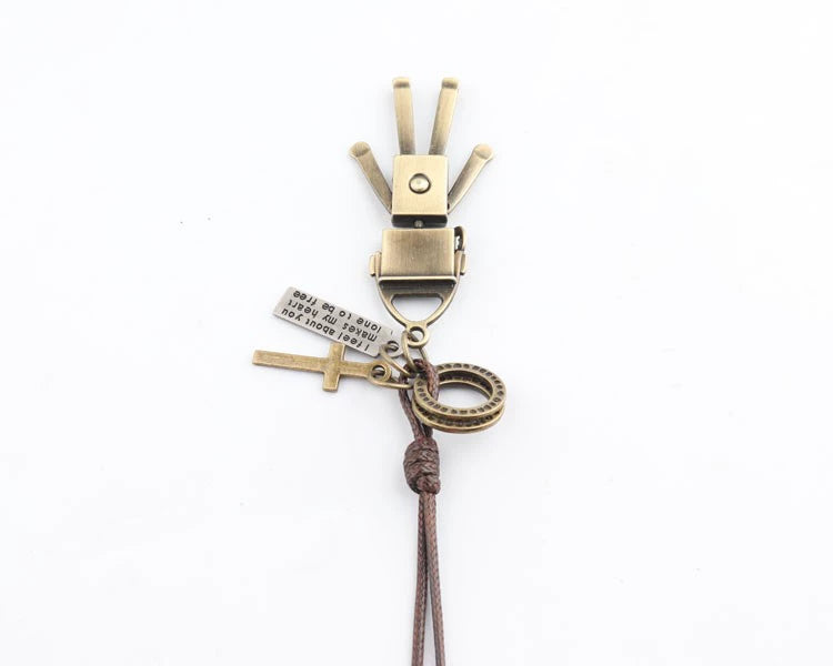 Movable Robot Men's and Women's Long TikTok Sweater Chain