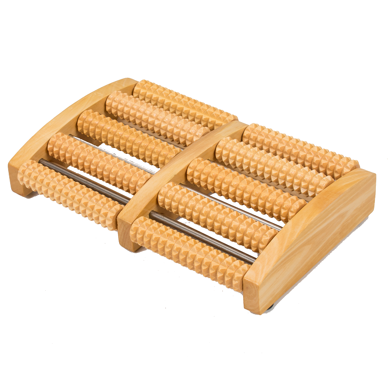 Solid Wood For Home Roller Foot Massage Device Rub Press Foot Spa Machine Legs Foot Wooden Massage Acupuncture Point Rub Row