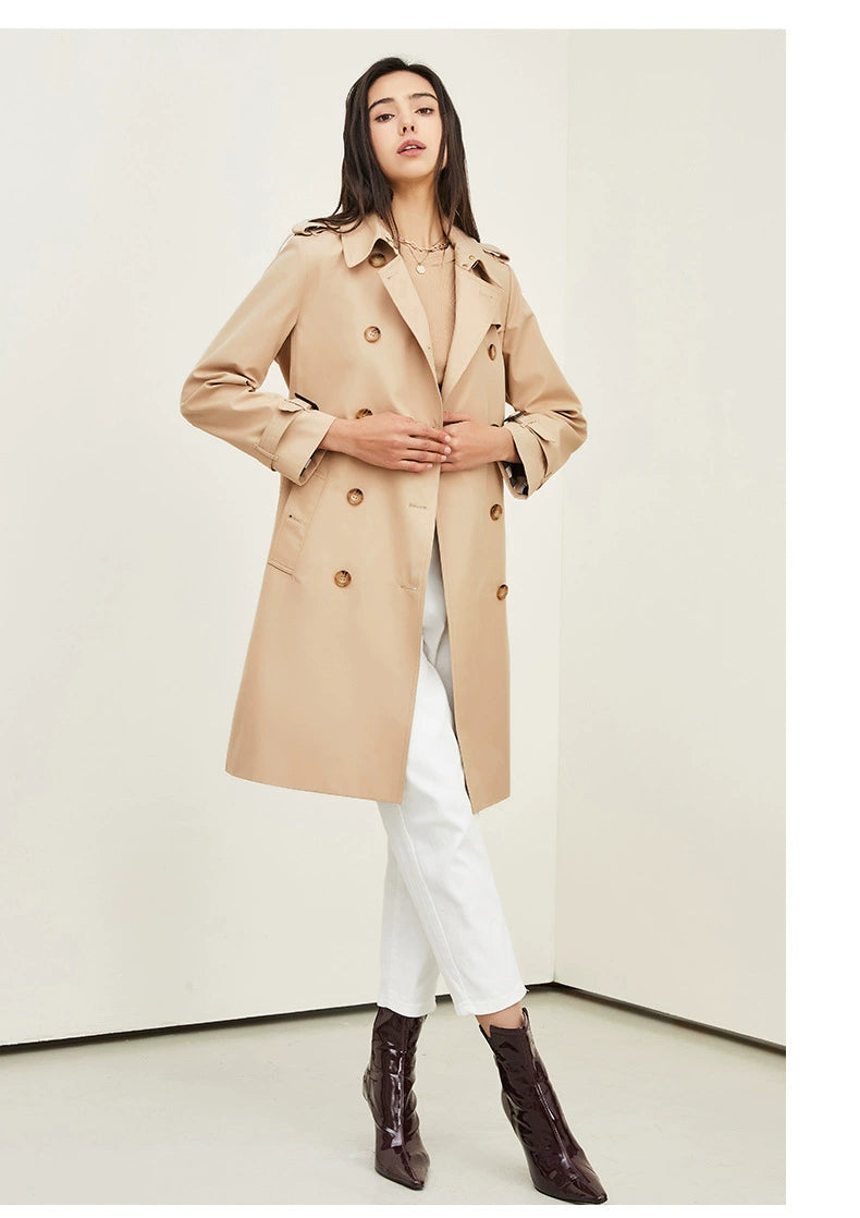 Mid Length Long Length Trench Coat