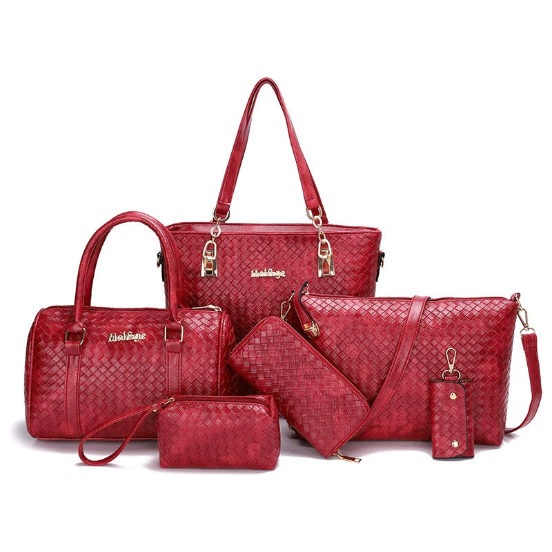 Six-piece Set New Style Handbags for Women