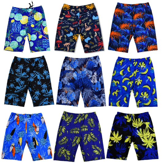 New Style Men's Swimming Trunks Swimsuit Men's Manufacturer Stylish Beach Hot Spring Anti-Embarrassment Elastic Boxer Shorts Swimming Trunks