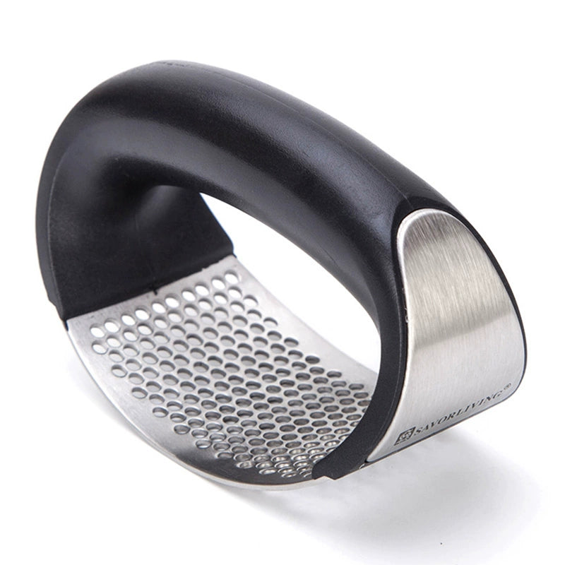 New Arrival Ring Stainless Steel Kitchen Gadget Garlic Press