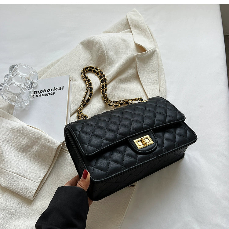 Quilted Embroidery Thread Autumn and Winter Popular Hot-Selling Product Chain Women's Bag