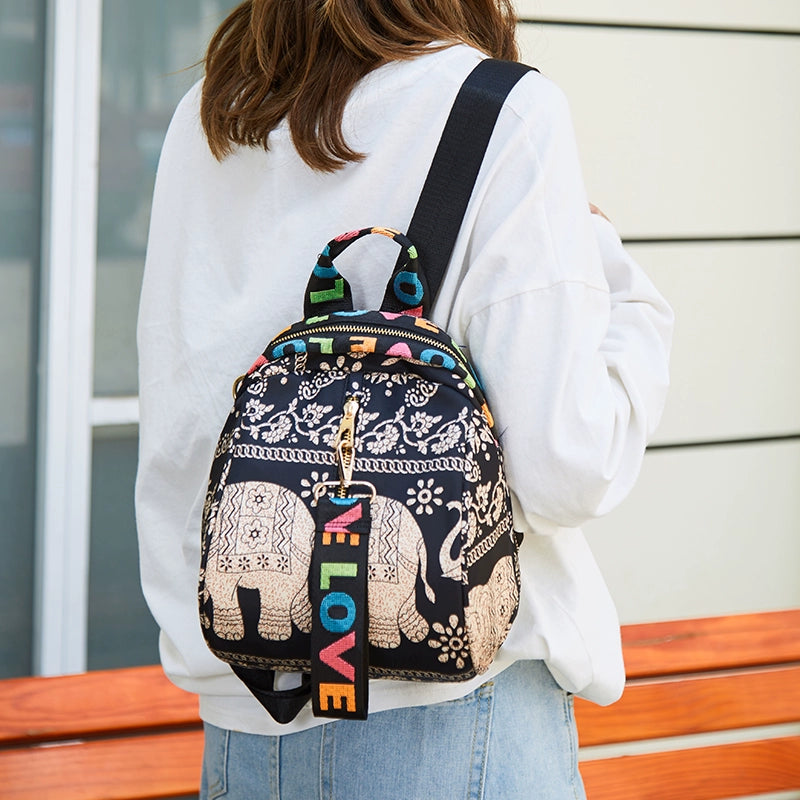 Women's Oxford Cloth Small Backpack