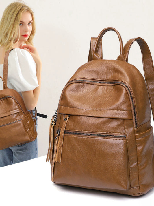 New Leather Soft Leather Bag Big Capacity for Women