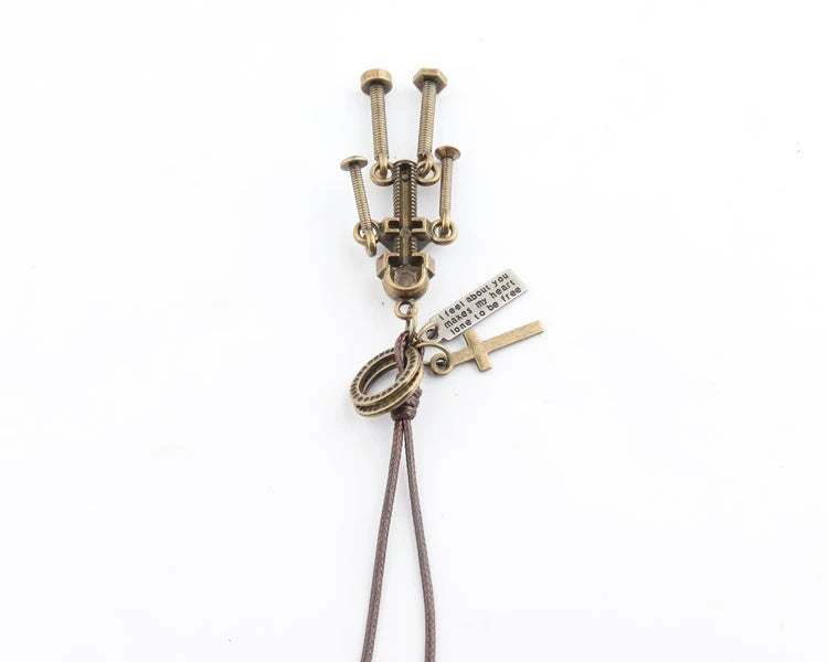 Movable Robot Men's and Women's Long TikTok Sweater Chain