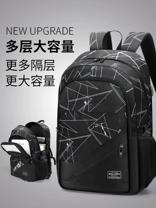 Travel Men Women Junior High School Student Fashion Backpack