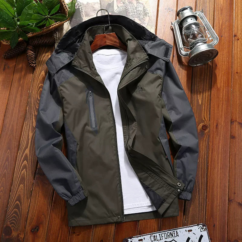 Spring & Fall Mountaineering Clothing Waterproof Loose Raccoon Shell Jacket