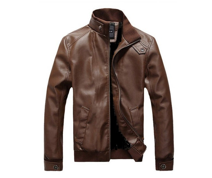 Cross-Border Supply Simple Korean Style Slim Fit Fashion Motorcycle