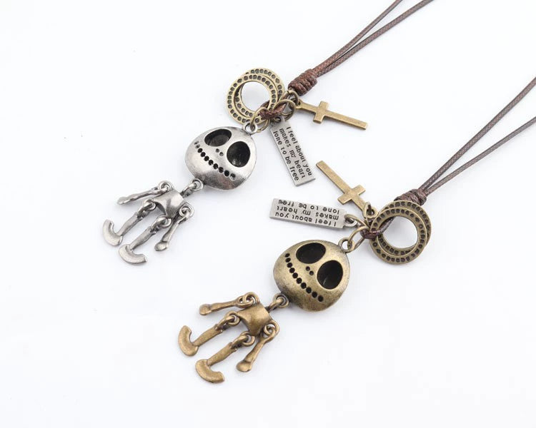 Movable Robot Men's and Women's Long TikTok Sweater Chain