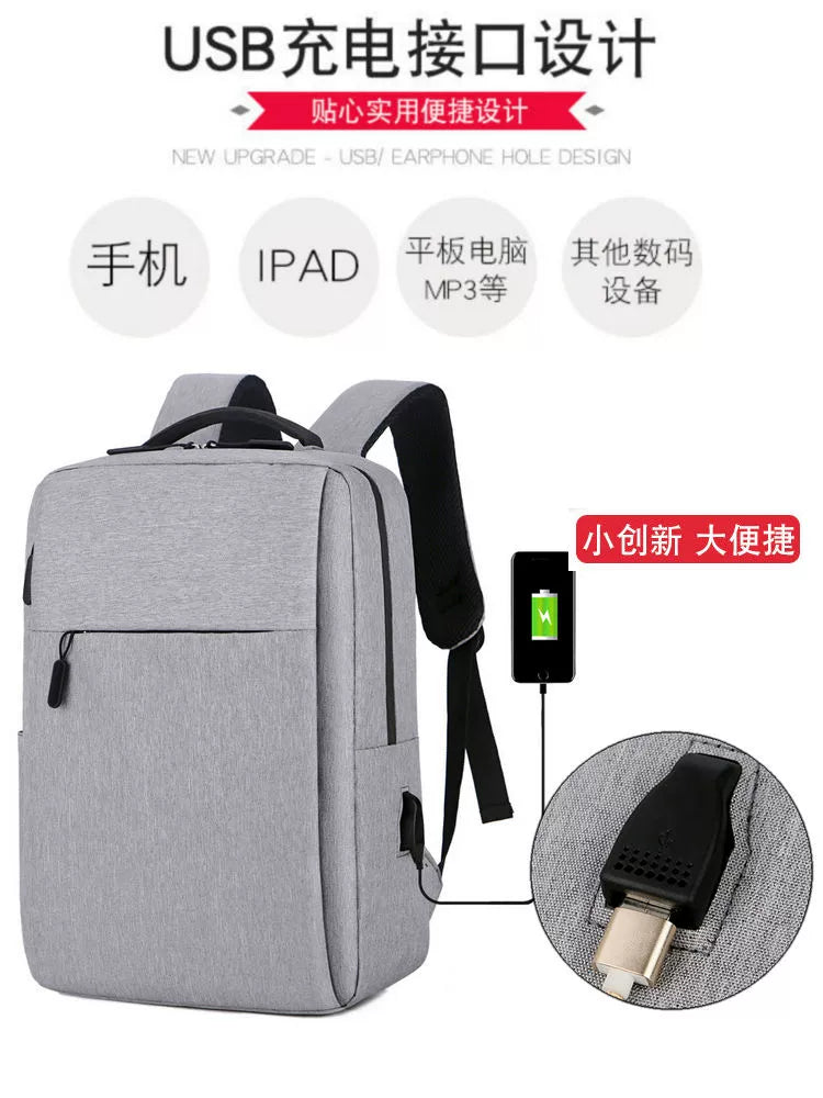 Men's 15.6-Inch Multi-Functional Business Computer Bag