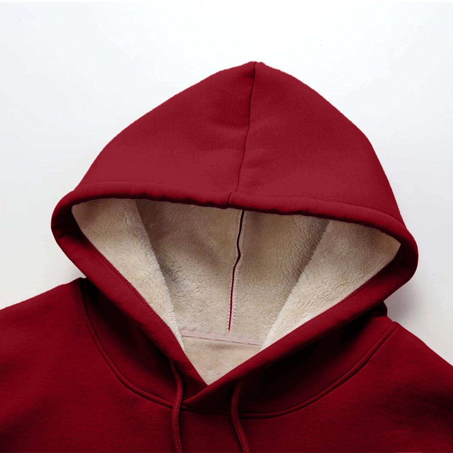 Thick Fleece Hooded Thickened Sweater