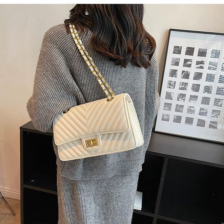 Quilted Embroidery Thread Autumn and Winter Popular Hot-Selling Product Chain Women's Bag