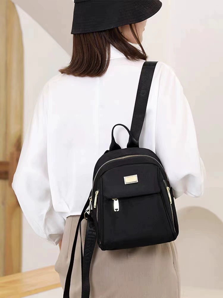 Women's Nylon Mini Backpack Backpack